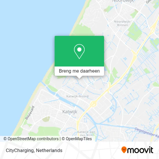 CityCharging kaart