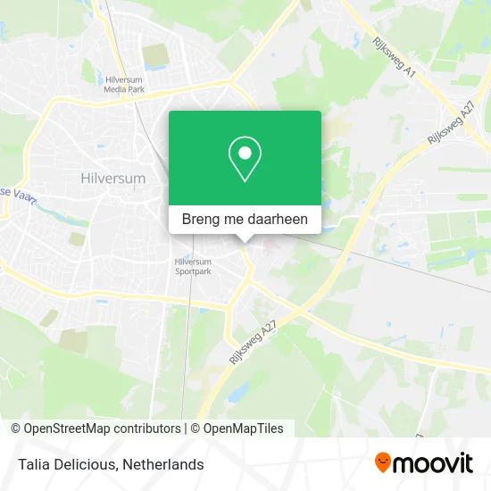 Talia Delicious kaart