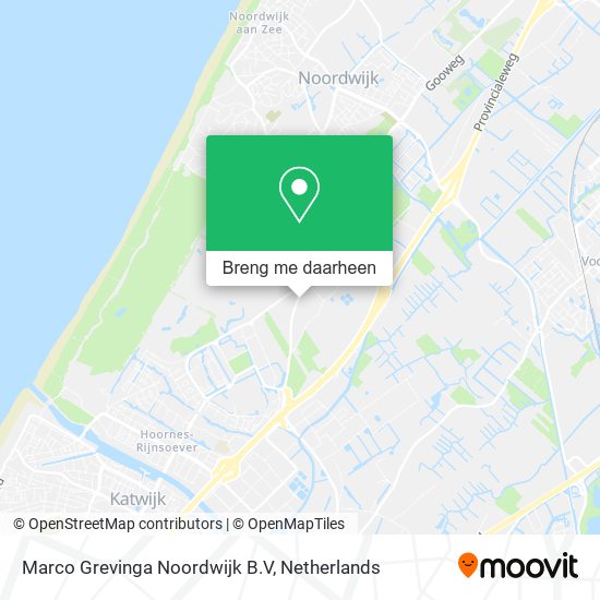 Marco Grevinga Noordwijk B.V kaart