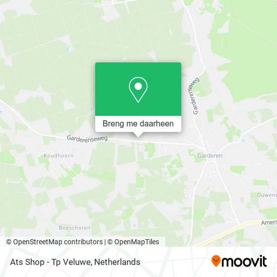 Ats Shop - Tp Veluwe kaart