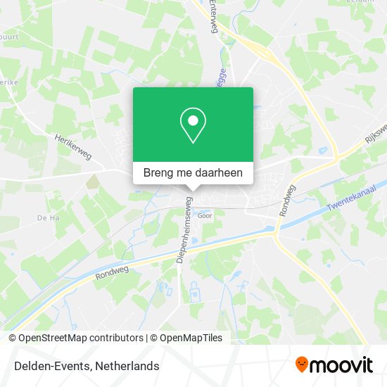 Delden-Events kaart