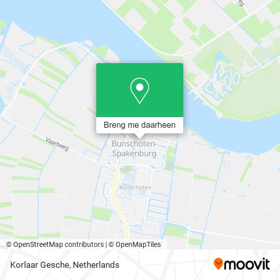 Korlaar Gesche kaart