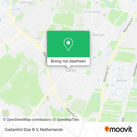 Gallantini Due B.V kaart