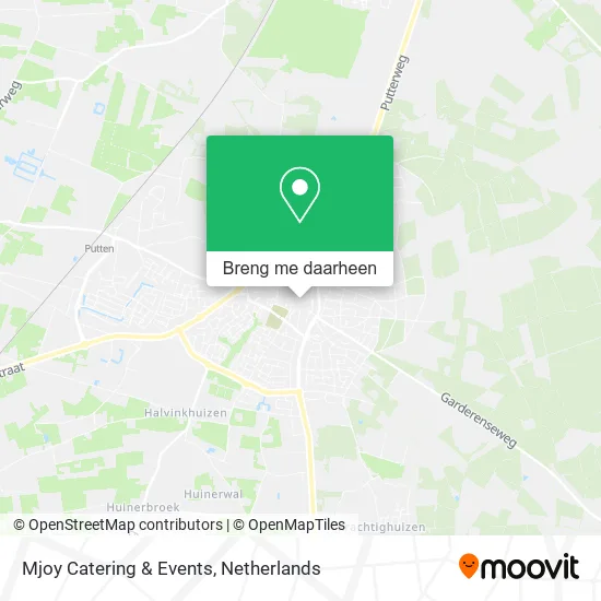 Mjoy Catering & Events kaart