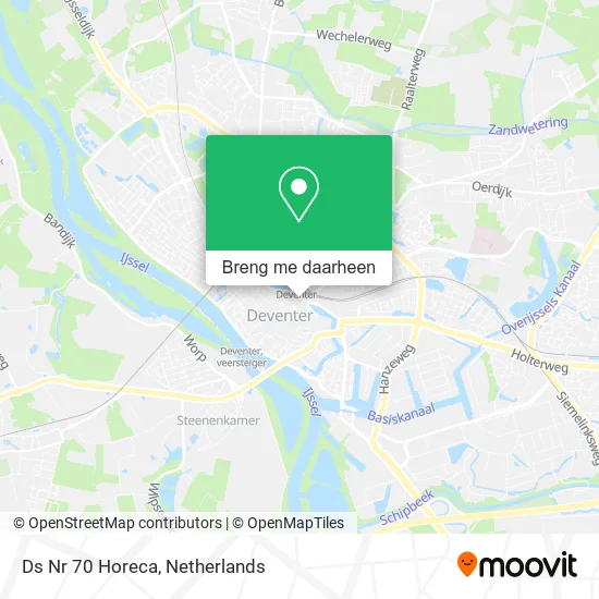 Ds Nr 70 Horeca kaart