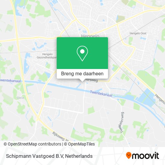 Schipmann Vastgoed B.V kaart