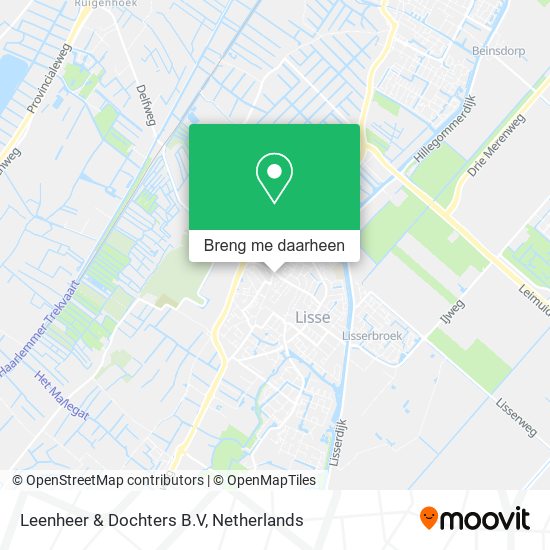 Leenheer & Dochters B.V kaart