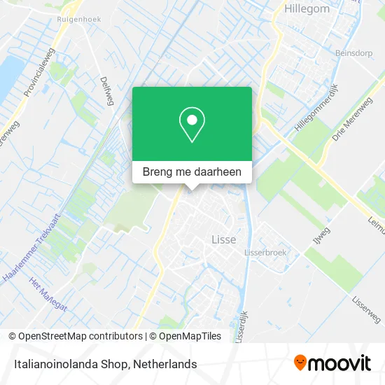 Italianoinolanda Shop kaart