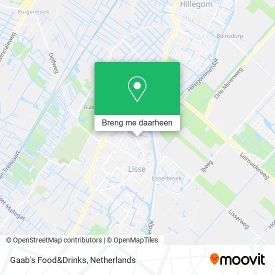 Gaab's Food&Drinks kaart