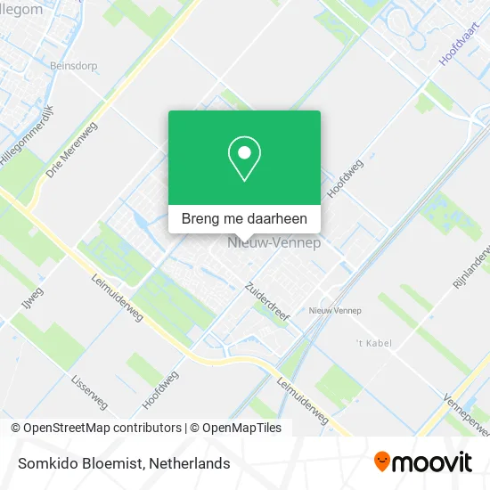 Somkido Bloemist kaart