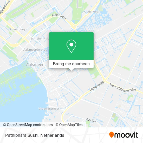 Pathibhara Sushi kaart