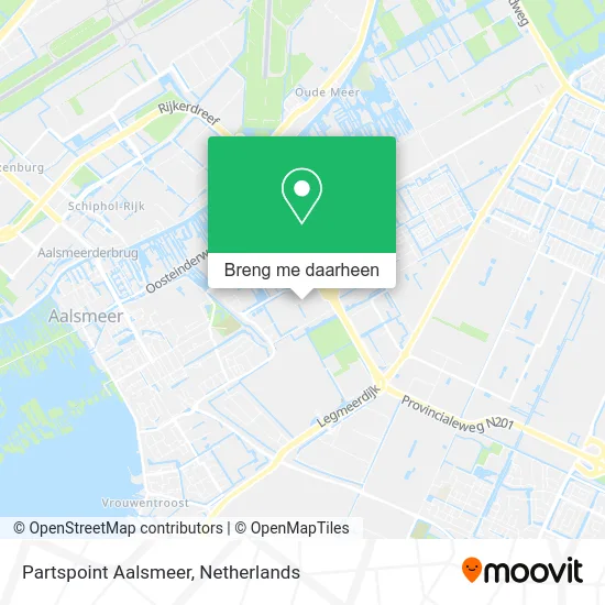 Partspoint Aalsmeer kaart