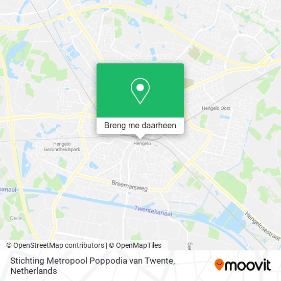 Stichting Metropool Poppodia van Twente kaart