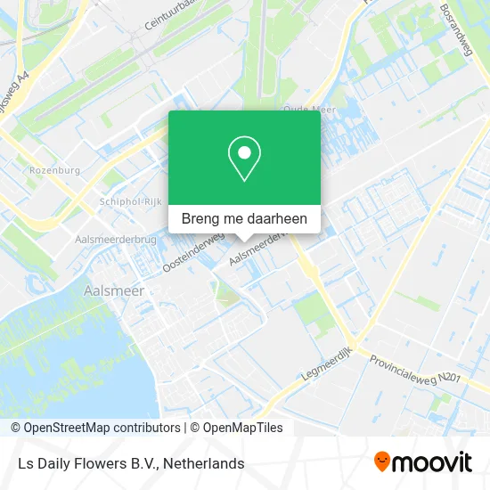 Ls Daily Flowers B.V. kaart