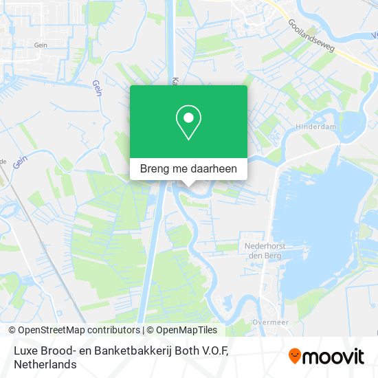 Luxe Brood- en Banketbakkerij Both V.O.F kaart