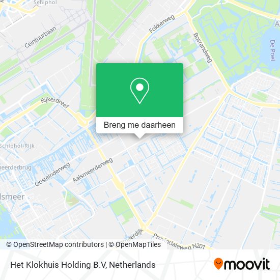 Het Klokhuis Holding B.V kaart