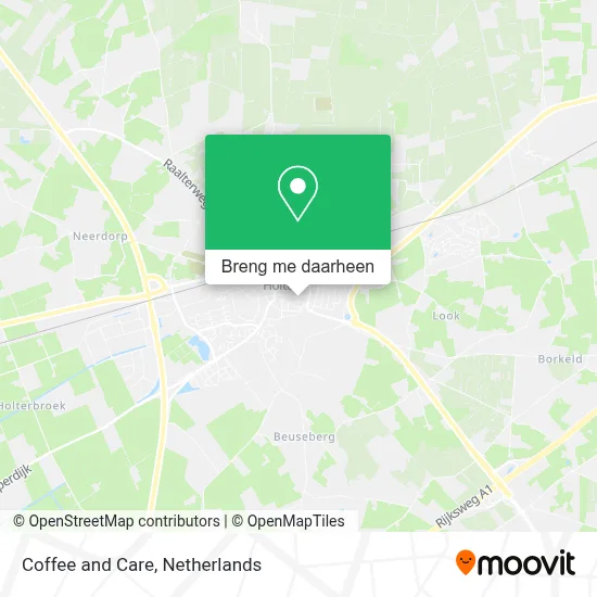 Coffee and Care kaart