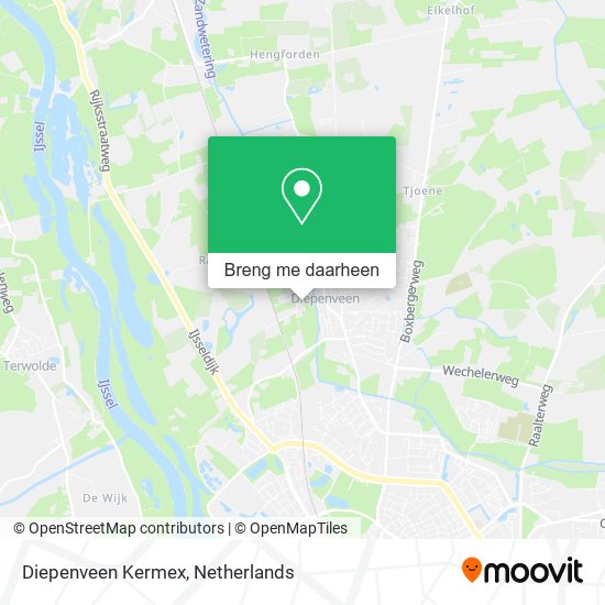 Diepenveen Kermex kaart