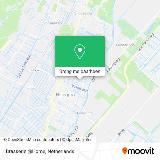 Brasserie @Home kaart