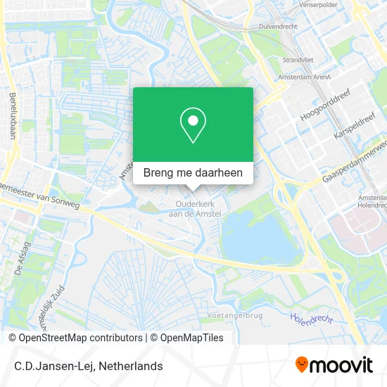 C.D.Jansen-Lej kaart