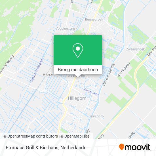 Emmaus Grill & Bierhaus kaart