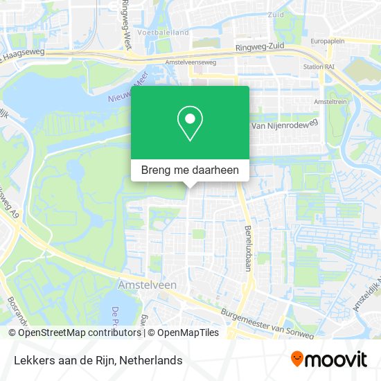 Lekkers aan de Rijn kaart