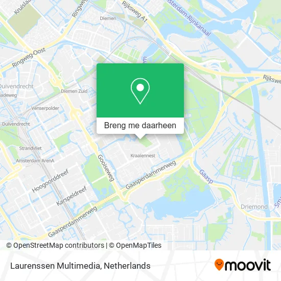 Laurenssen Multimedia kaart