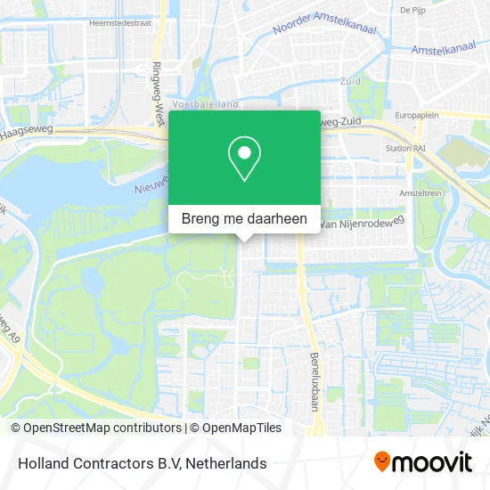 Holland Contractors B.V kaart