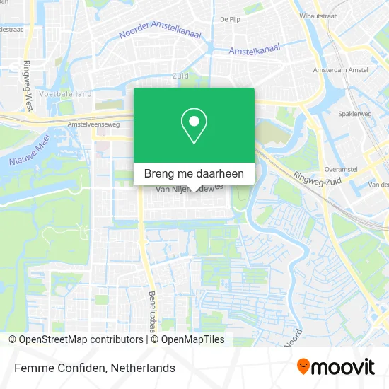 Femme Confiden kaart