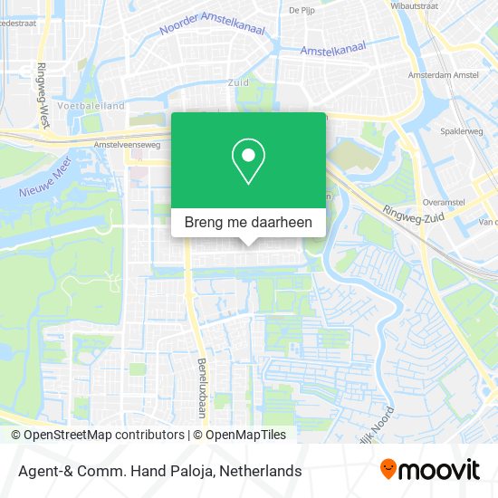 Agent-& Comm. Hand Paloja kaart