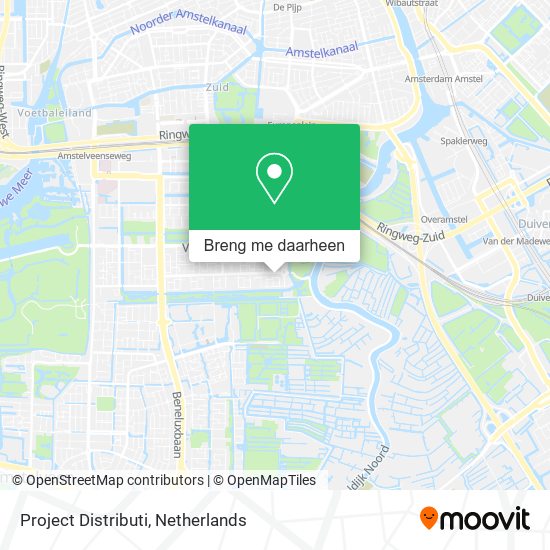 Project Distributi kaart