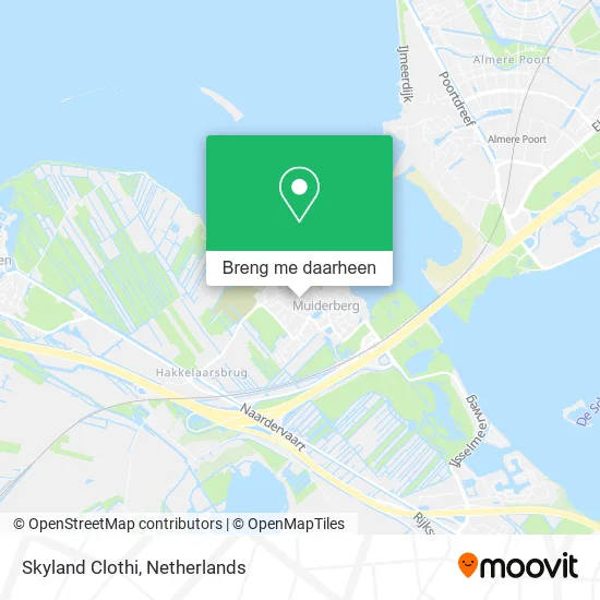 Skyland Clothi kaart