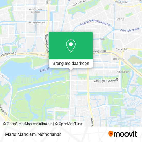 Marie Marie am kaart