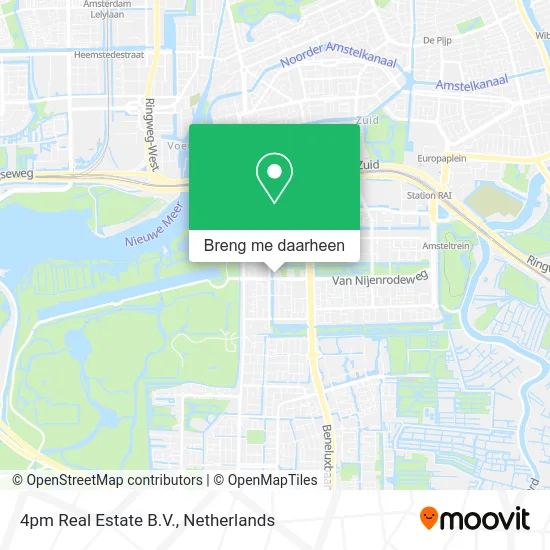 4pm Real Estate B.V. kaart