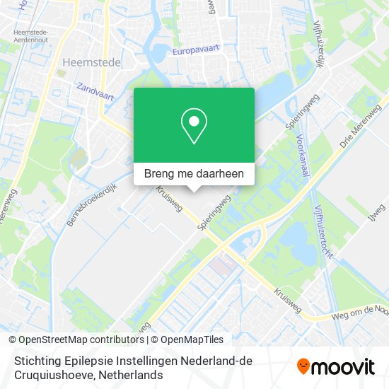 Stichting Epilepsie Instellingen Nederland-de Cruquiushoeve kaart