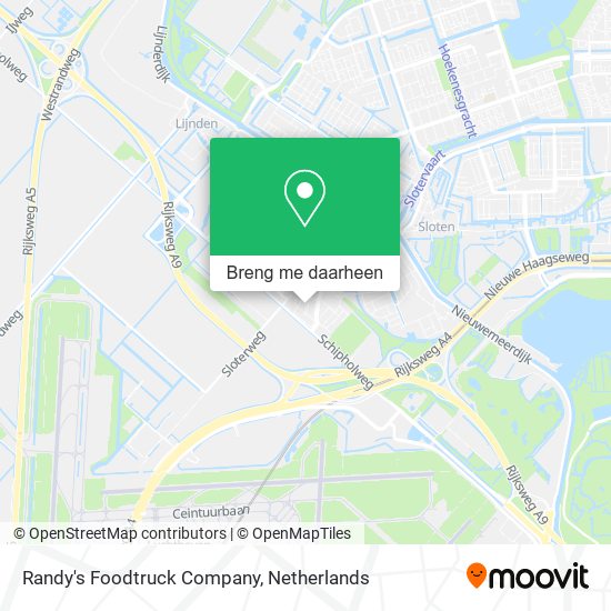 Randy's Foodtruck Company kaart