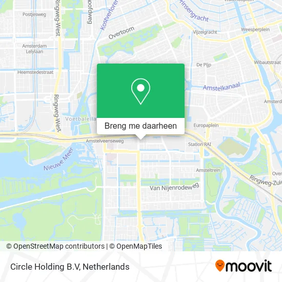 Circle Holding B.V kaart