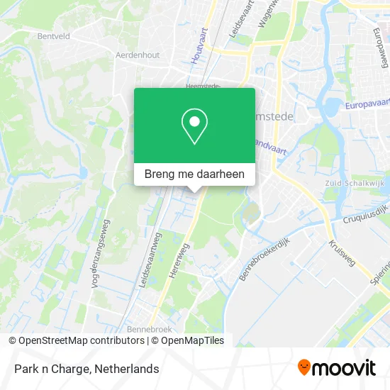 Park n Charge kaart