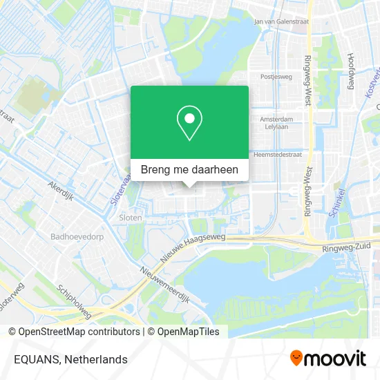 EQUANS kaart