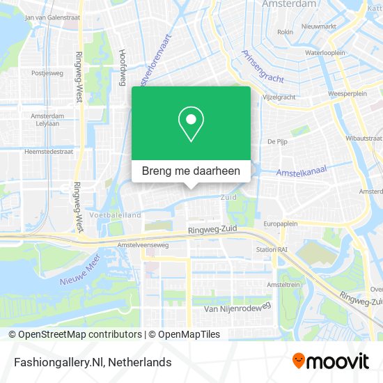 Fashiongallery.Nl kaart