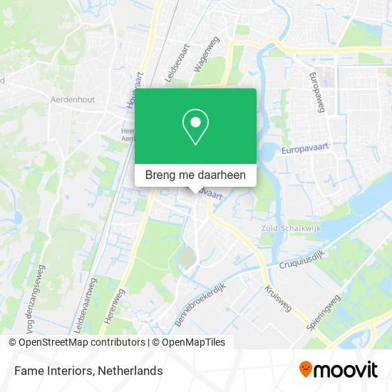 Fame Interiors kaart