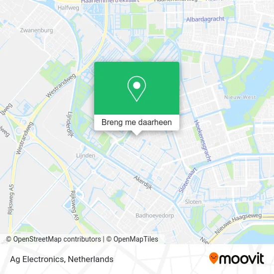 Ag Electronics kaart