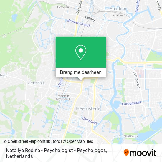Nataliya Redina - Psychologist - Psychologos kaart