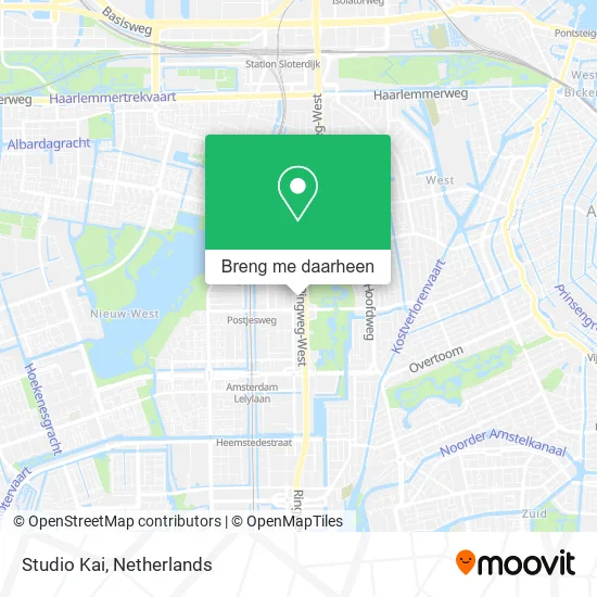 Studio Kai kaart