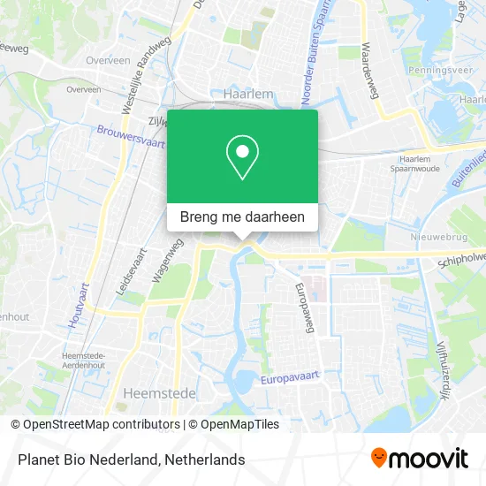 Planet Bio Nederland kaart