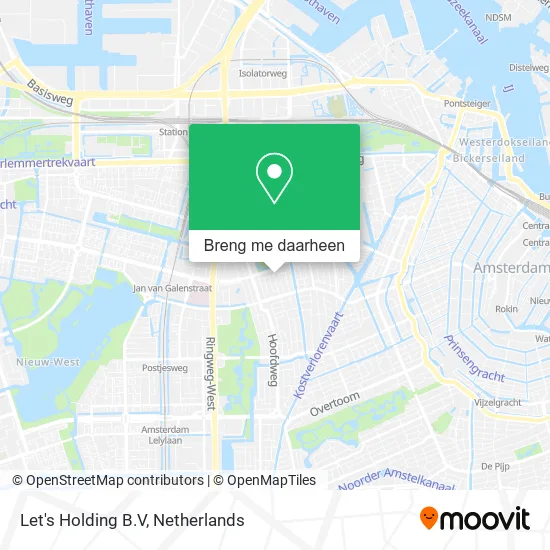 Let's Holding B.V kaart