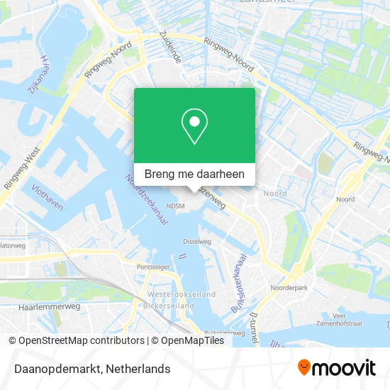 Daanopdemarkt kaart