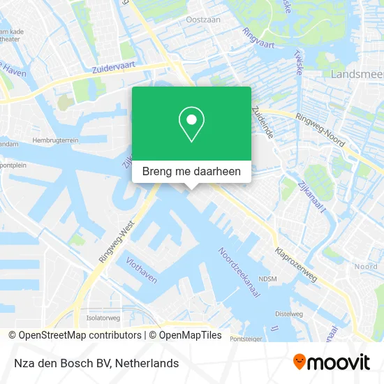 Nza den Bosch BV kaart