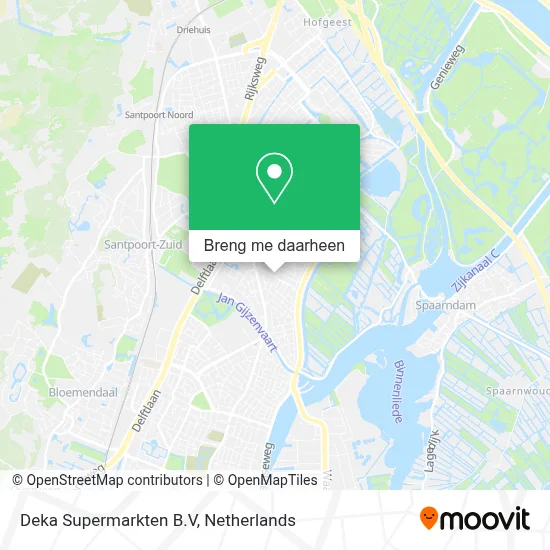 Deka Supermarkten B.V kaart
