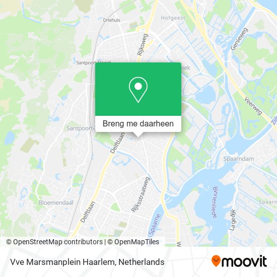 Vve Marsmanplein Haarlem kaart